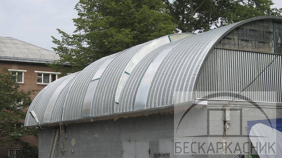 Строительство бескаркасной мансарды  в Муроме 